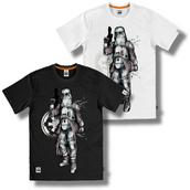 View Item Addict Mitchy Bwoy Star Wars Snow Trooper Ltd Edition T Shirt